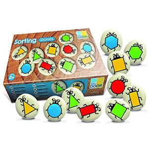 Yellow Door Sorting Stones Set of 20 stones in 5 shapes and 4 colours square, rectangle, circle, triangle, hexagon Maths for kids age 2 3 4 5 Early Educational Toys for matching and sorting Yellow Door Sorting Stones Set of 20 stones in 5 shapes and 4 colours square, rectangle, circle, triangle, hexagon Maths for kids age 2 3 4 5 Early Educational Toys for matching and sorting