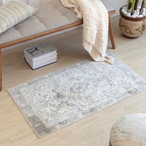 Livabliss Riffa Machine Washable Vintage Runner s Living Room, 66x115 cm Traditional Boho Style, Dining Room, Kitchen, Outdoor, Hallway Brown, Yellow and Beige Livabliss Riffa Machine Washable Vintage Runner s Living Room, 66x115 cm Traditional Boho Style, Dining Room, Kitchen, Outdoor, Hallway Brown, Yellow and Beige