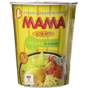 MAMA Instant Cup Noodle with Chicken Flavor 70 g Pack of 12 MAMA Instant Cup Noodle with Chicken Flavor 70 g Pack of 12