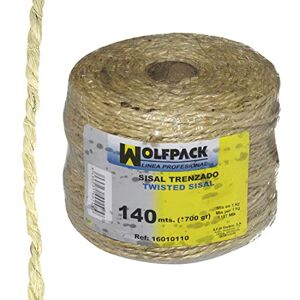 WOLFPACK nº3/4-2c 16010110 Sisal Rope 700 g, 140 m WOLFPACK nº3/4-2c 16010110 Sisal Rope 700 g, 140 m