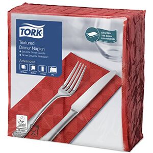 Tork SCA 470315 Textured 1/8 Fold Dinner Napkin – Red (Pack of 1200) Tork SCA 470315 Textured 1/8 Fold Dinner Napkin – Red (Pack of 1200)