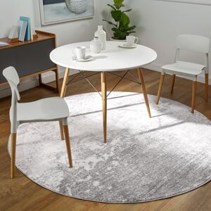 Livabliss Bangkok Abstract Area s Living Room 160 cm, Dining Room, Lounge, Kitchen, Bedroom Modern Marble, Soft Luxurious Easy Care Medium Pile Round, Ivory and Black Livabliss Bangkok Abstract Area s Living Room 160 cm, Dining Room, Lounge, Kitchen, Bedroom Modern Marble, Soft Luxurious Easy Care Medium Pile Round, Ivory and Black