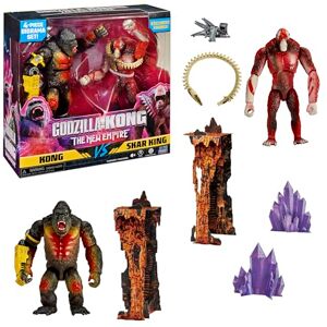 MonsterVerse Kong vs Godzilla: New Empire Limited Edition Pack 2 Articulated Figures, 6 Inch, Collectible Set, Age 4+ MonsterVerse Kong vs Godzilla: New Empire Limited Edition Pack 2 Articulated Figures, 6 Inch, Collectible Set, Age 4+