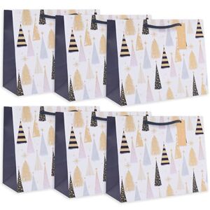 UK Greetings Multipack of 6 Large Gift Bags for Him/Her/Friend For Christmas Gifts Camden Lux Design 33 x 26.7 x 13.7 cm UK Greetings Multipack of 6 Large Gift Bags for Him/Her/Friend For Christmas Gifts Camden Lux Design 33 x 26.7 x 13.7 cm