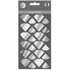 Ursus 75080002 1-Piece Acrylic Mirror Sticker, Diamonds, Self Adhesive Ursus 75080002 1-Piece Acrylic Mirror Sticker, Diamonds, Self Adhesive