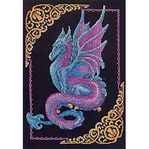 Janlynn Counted Cross Stitch Kit, Cotton Aida Fabric, White, Pack of 1 Janlynn Counted Cross Stitch Kit, Cotton Aida Fabric, White, Pack of 1