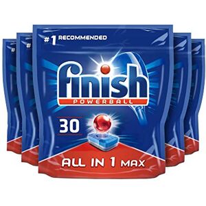Finish Max All in 1 Powerball, Original, 30 Tabs (5-Pack) Finish Max All in 1 Powerball, Original, 30 Tabs (5-Pack)