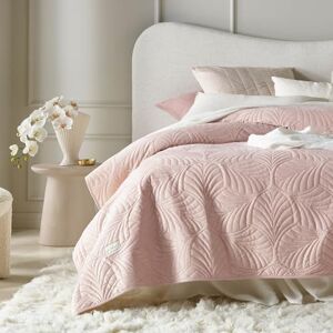 ROOM99 Feel Elegant Dusty Pink Bedspread 240 x 260 cm – Velvet Quilted Bed and Sofa Cover ROOM99 Feel Elegant Dusty Pink Bedspread 240 x 260 cm – Velvet Quilted Bed and Sofa Cover
