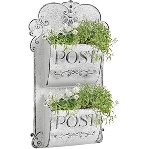 All Chic Metal Wall Planter Hanging Planter Wall Mounted Planter for Outdoor Indoor Farmhouse Decoration All Chic Metal Wall Planter Hanging Planter Wall Mounted Planter for Outdoor Indoor Farmhouse Decoration