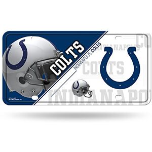Rico Industries NFL Indianapolis Colts Unisex Indianapolis Colts License Plate Metalindianapolis Colts License Plate Metal, Team Color, One Size Rico Industries NFL Indianapolis Colts Unisex Indianapolis Colts License Plate Metalindianapolis Colts License Plate Metal, Team Color, One Size