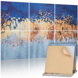 VEVOR 6 Pack Art Acoustic Panels, 70.87 x 47.24 x 0.4 inch Soundproof Wall Tiles, Self Adhesive Decorative Sound Dampening Absorbing Boards for Home, Office, Studio, Gaming Room,Theater, Pastel VEVOR 6 Pack Art Acoustic Panels, 70.87 x 47.24 x 0.4 inch Soundproof Wall Tiles, Self Adhesive Decorative Sound Dampening Absorbing Boards for Home, Office, Studio, Gaming Room,Theater, Pastel