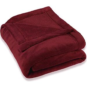 CelinaTex Montreal cuddly blanket microfibre blanket Coral fleece XXL 220 x 240 cm burgundy CelinaTex Montreal cuddly blanket microfibre blanket Coral fleece XXL 220 x 240 cm burgundy
