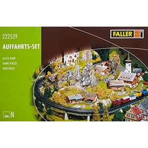 Faller Driveway Set Model Kit with 75 Individual Parts R1 = 193 mm I Model Railway Accessories N Track Beds I Model Railway N Track Beds & Brackets Faller Driveway Set Model Kit with 75 Individual Parts R1 = 193 mm I Model Railway Accessories N Track Beds I Model Railway N Track Beds & Brackets