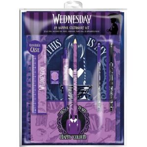 Pyramid , Wednesday (Writing Time) A4 Bumper Stationery Set – Complete Kit for Fans of the Iconic Series, One Size Pyramid , Wednesday (Writing Time) A4 Bumper Stationery Set – Complete Kit for Fans of the Iconic Series, One Size