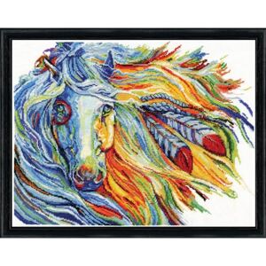 Designworks Ink Design Works War Horse Counted Cross-Stitch Kit Designworks Ink Design Works War Horse Counted Cross-Stitch Kit