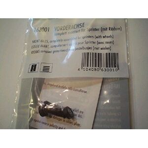 Faller 163001 Front Axle, Fully Assembled for Sprinter (with Wheels) Model Kit, Various Faller 163001 Front Axle, Fully Assembled for Sprinter (with Wheels) Model Kit, Various