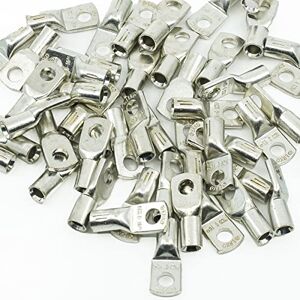 ERKO Professional Tubular Cable Lugs for Motorcycle Cables for M10 Screws and Wire Size of 16 mm2, 50 pieces ERKO Professional Tubular Cable Lugs for Motorcycle Cables for M10 Screws and Wire Size of 16 mm2, 50 pieces