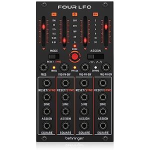 Behringer FOUR LFO Quad LFO with Assignable Waveforms for Eurorack Behringer FOUR LFO Quad LFO with Assignable Waveforms for Eurorack