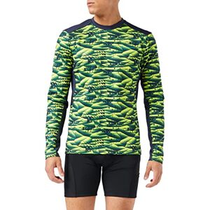 VAUDE Virt Men's Long-Sleeved Shirt, Men, 417030000000, Bright Green, S VAUDE Virt Men's Long-Sleeved Shirt, Men, 417030000000, Bright Green, S