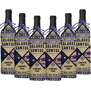 Colores Santos Red Wine from Chile Colchagua Valley Carmenere, Syrah (6 x 0,75 L) Colores Santos Red Wine from Chile Colchagua Valley Carmenere, Syrah (6 x 0,75 L)