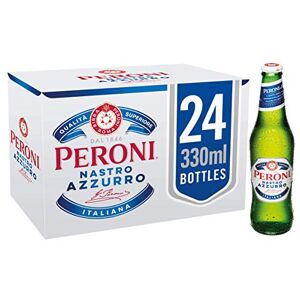 Peroni Nastro Azzurro Italian Lager, 24 x 330ml, 5% ABV, Brewed in Italy, Premium Lager (Packaging may vary) Peroni Nastro Azzurro Italian Lager, 24 x 330ml, 5% ABV, Brewed in Italy, Premium Lager (Packaging may vary)