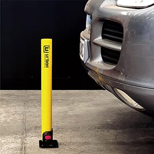 urban UR630 Folding Parking Pole with Lock, Security Parking Lot Bollard Post, More Visible, Anchored Parking Barrier Post, Bolts Included, Driveway Security Garage Post, Car Stopper Spot Barrier urban UR630 Folding Parking Pole with Lock, Security Parking Lot Bollard Post, More Visible, Anchored Parking Barrier Post, Bolts Included, Driveway Security Garage Post, Car Stopper Spot Barrier