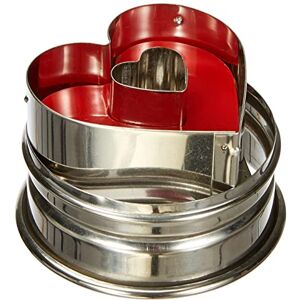 Städter Staedter Outer Ring with Inside Heart, Silver, 4.8 cm Städter Staedter Outer Ring with Inside Heart, Silver, 4.8 cm