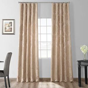 HPD Half Price Drapes Designer Damask Curtains for Room Decorations Faux Silk 50 X 96 (1 Panel), JQCH-20122011-96, Beige & Gold, Polyester Blend, 50" W x 96" L (Pack of 1) HPD Half Price Drapes Designer Damask Curtains for Room Decorations Faux Silk 50 X 96 (1 Panel), JQCH-20122011-96, Beige & Gold, Polyester Blend, 50" W x 96" L (Pack of 1)
