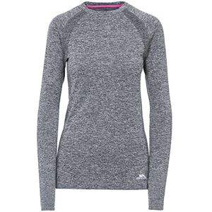 Trespass Women's Tp75 Welina Active Top, Black Marl, S UK Trespass Women's Tp75 Welina Active Top, Black Marl, S UK