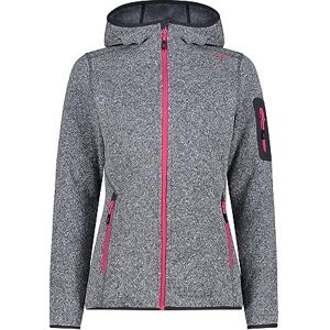 CMP Woman Jacket Fix Hood, Titanium-Fuchsia, M CMP Woman Jacket Fix Hood, Titanium-Fuchsia, M