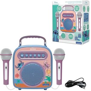 Lexibook , Disney Stitch, Wireless Speaker with 2 Microphones, Pink/Blue, BTC050D Lexibook , Disney Stitch, Wireless Speaker with 2 Microphones, Pink/Blue, BTC050D