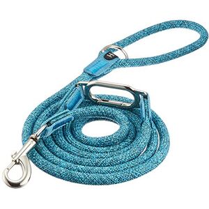 High5Dogs , Ergonomic Shoulder Lead, 13 mm x 250 cm, Elegant Design, Blue Colour, Durable and Resistant, Ideal for Walking Comfortable with Your Animal, Leisure Click Model High5Dogs , Ergonomic Shoulder Lead, 13 mm x 250 cm, Elegant Design, Blue Colour, Durable and Resistant, Ideal for Walking Comfortable with Your Animal, Leisure Click Model