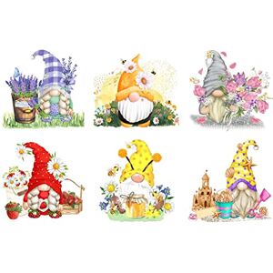 Tiwabb Gnome Cross Stitch Kits for Adults 6 Pack Stamped Crossstitching Kits Preprinted 11 Count Cross-Stitch Kit for Beginner, 11CT Prestamped Easy Pattern Needlepoint Kits Crafts for Decor 11.8x11.8inch Tiwabb Gnome Cross Stitch Kits for Adults 6 Pack Stamped Crossstitching Kits Preprinted 11 Count Cross-Stitch Kit for Beginner, 11CT Prestamped Easy Pattern Needlepoint Kits Crafts for Decor 11.8x11.8inch