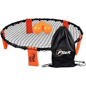 Football Flick Flick Urban Spiralball Roundnet ball game Includes 3 Spiralball balls lightweight sturdy net weatherproof carry bag beach and garden games Football Flick Flick Urban Spiralball Roundnet ball game Includes 3 Spiralball balls lightweight sturdy net weatherproof carry bag beach and garden games