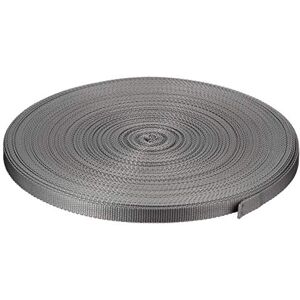 WOLFPACK 5250005 Roller Shutter Strap 14 mm, 50 Metre Roll, Grey WOLFPACK 5250005 Roller Shutter Strap 14 mm, 50 Metre Roll, Grey