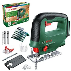 Bosch Home and Garden Cordless Jigsaw UniversalSaw 18V-100 (Without Battery, 18 Volt System, 15 pcs Jigsaw Blade Set Included, in Carton Packaging) – Amazon Edition 0603011101 Bosch Home and Garden Cordless Jigsaw UniversalSaw 18V-100 (Without Battery, 18 Volt System, 15 pcs Jigsaw Blade Set Included, in Carton Packaging) – Amazon Edition 0603011101
