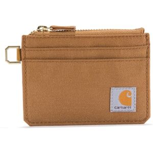 Carhartt , Rugged Leather and Canvas Wallets for Women, Available in Multiple Styles & Colors, Nylon Duck Zippered Brown, One Size Carhartt , Rugged Leather and Canvas Wallets for Women, Available in Multiple Styles & Colors, Nylon Duck Zippered Brown, One Size