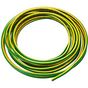 Merriway BH01518 Single Core Round Earth Cable, 6491X 6.0mm Yellow & Green, 5 Metres (16.5 feet) Merriway BH01518 Single Core Round Earth Cable, 6491X 6.0mm Yellow & Green, 5 Metres (16.5 feet)