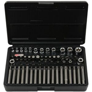 KS TOOLS 911.4305 TX Socket and Bit Set inlcudes 1/4-inch+1/2-inch+3/8-inch (57 Pieces) KS TOOLS 911.4305 TX Socket and Bit Set inlcudes 1/4-inch+1/2-inch+3/8-inch (57 Pieces)