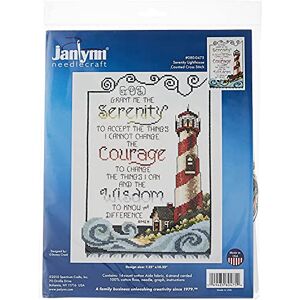 Janlynn Counted Cross Stitch Kit, Cotton, Multi-Colored, by The Yard Janlynn Counted Cross Stitch Kit, Cotton, Multi-Colored, by The Yard