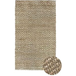 HAMID Jute Rug Alcazar Rug 100% Natural Jute Fibre Soft Rug and High Strength Hand Woven Living Room, Dining Room, Bedroom, Hallway Rug (Natural, 110 x 60 cm) HAMID Jute Rug Alcazar Rug 100% Natural Jute Fibre Soft Rug and High Strength Hand Woven Living Room, Dining Room, Bedroom, Hallway Rug (Natural, 110 x 60 cm)