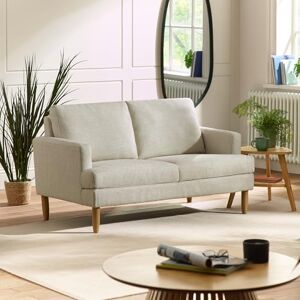Julian Bowen Daisy Beige Pearl Barley Upholstered Compact 2 Seater Sofa Julian Bowen Daisy Beige Pearl Barley Upholstered Compact 2 Seater Sofa