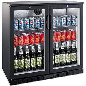 Stalwart DA-BC02PP Back bar Cooler 2 hinged Doors 220 litres Black Stalwart DA-BC02PP Back bar Cooler 2 hinged Doors 220 litres Black
