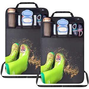 Termichy Car Organizer, Car Seat Protectors, Baby/Kids Digging Mat, Waterproof Seat Protectors with Multiple Pockets for Storage and Termichy Car Organizer, Car Seat Protectors, Baby/Kids Digging Mat, Waterproof Seat Protectors with Multiple Pockets for Storage and