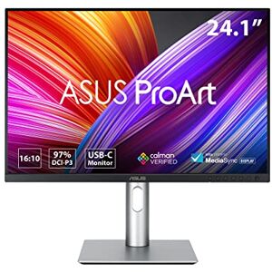 Asus ProArt Display PA248CRV Professional Monitor 24.1 Inch, IPS, 16:10, 1920 x 1200, 97% DCI-P3, Colour Accuracy ΔE < 2, Calman Verified, HDR-10, USB-C PD 96W, Ergonomic Stand, Green Sustainability Asus ProArt Display PA248CRV Professional Monitor 24.1 Inch, IPS, 16:10, 1920 x 1200, 97% DCI-P3, Colour Accuracy ΔE < 2, Calman Verified, HDR-10, USB-C PD 96W, Ergonomic Stand, Green Sustainability