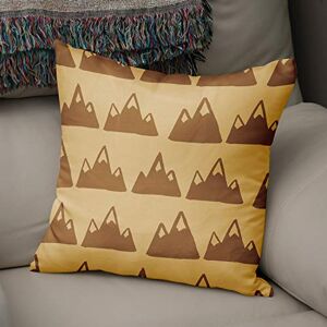 Bonamaison Decorative Cushion Cover Brown Tones, Throw Pillow Covers, Home Decorative Pillowcases for Livingroom, Sofa, Bedroom, Size:43X43 Cm Designed and Manufactured in Turkey Bonamaison Decorative Cushion Cover Brown Tones, Throw Pillow Covers, Home Decorative Pillowcases for Livingroom, Sofa, Bedroom, Size:43X43 Cm Designed and Manufactured in Turkey