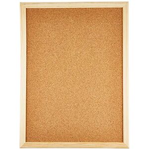 Alevar Cork Board 40 x 30 cm, Cork Panel, Notice Board with Pins and Wooden Frame Alevar Cork Board 40 x 30 cm, Cork Panel, Notice Board with Pins and Wooden Frame