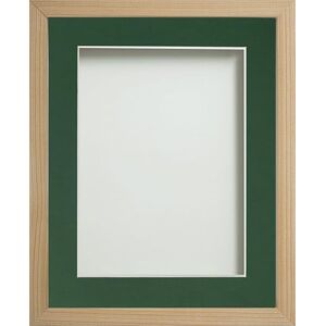 Frame Company Webber Beech with Bottle Green Mount, 24x20 for 20x16 inch Frame Company Webber Beech with Bottle Green Mount, 24x20 for 20x16 inch