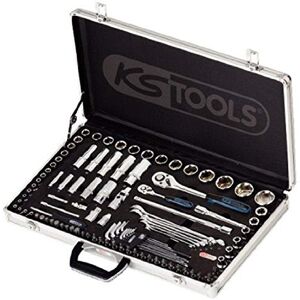 KS TOOLS 918.0702 1/4 Plus 1/2-inch Chrome Plus Socket Set (102 Pieces) KS TOOLS 918.0702 1/4 Plus 1/2-inch Chrome Plus Socket Set (102 Pieces)
