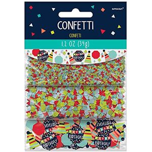 amscan 362409 Confetti A Reason to Celebrate Paper/Foil 34 g Happy Birthday Confetti amscan 362409 Confetti A Reason to Celebrate Paper/Foil 34 g Happy Birthday Confetti